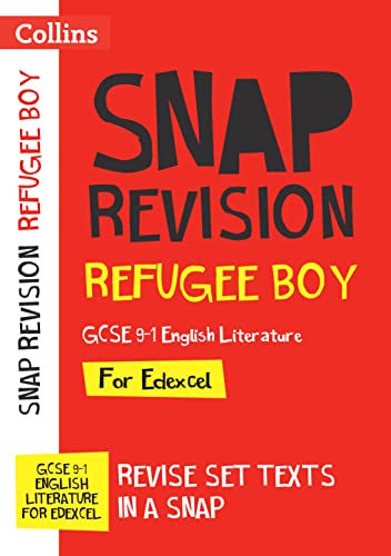 Imagen de archivo de Refugee Boy Edexcel GCSE 9-1 English Literature Text Guide: Ideal for home learning, 2022 and 2023 exams (Collins GCSE Grade 9-1 SNAP Revision) a la venta por Books Unplugged