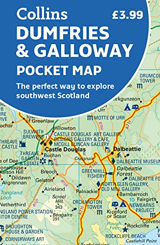 Stock image for Dumfries &amp; Galloway Pocket Map for sale by Blackwell's