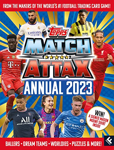 Beispielbild fr Match Attax Annual 2023: The Match Attax Annual 2023 is the ultimate companion to the thrilling world of football. Featuring facts, stats, activities and puzzles from the games superstars. zum Verkauf von WorldofBooks