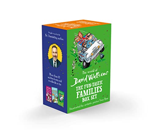 Stock image for THE WORLD OF DAVID WALLIAMS: FUN-TASTIC FAMILIES 3 BOOK BOX SET for sale by Basi6 International