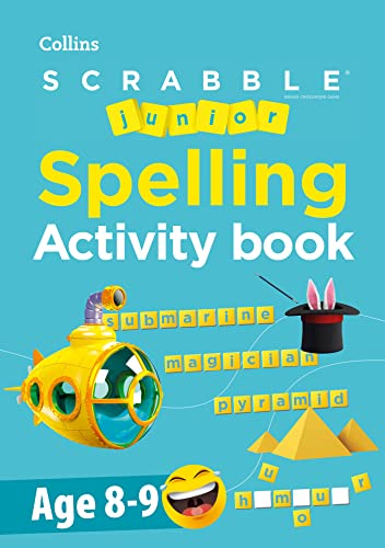 Beispielbild fr SCRABBLE??? Junior Spelling Activity Book Age 8-9 zum Verkauf von Books Puddle