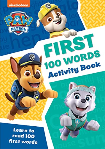 Stock image for PAW Patrol First 100 Words Activity Book for sale by Blackwell's