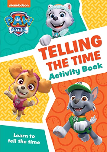 9780008526429: PAW Patrol Telling The Time Activity Book: Get set for school!