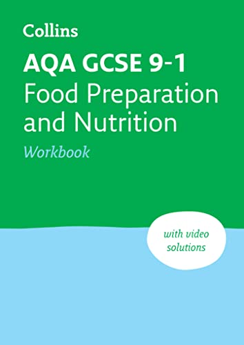 Stock image for Aqa Gcse 9-1 Food Preparation & Nutrition Workbook: Ideal For Home Learning, 2023 And 2024 Exams for sale by Revaluation Books