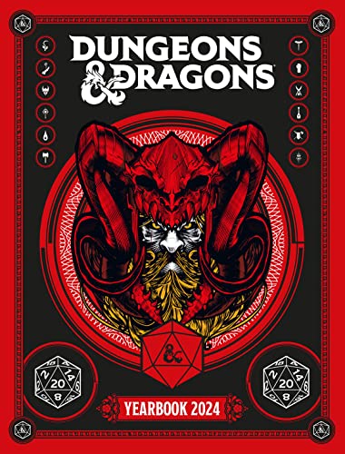 Stock image for DUNGEONS & DRAGONS YEARBOOK 2024: Come on an adventure with the official D&D annual. Featuring heroes and monsters of legend, plus interviews, activities, tips and tricks, and more. for sale by AwesomeBooks