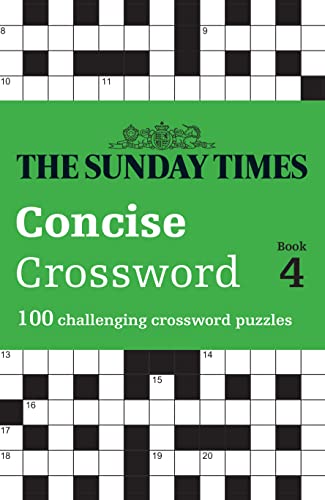 Beispielbild fr The Sunday Times Concise Crossword Book 4 zum Verkauf von Blackwell's