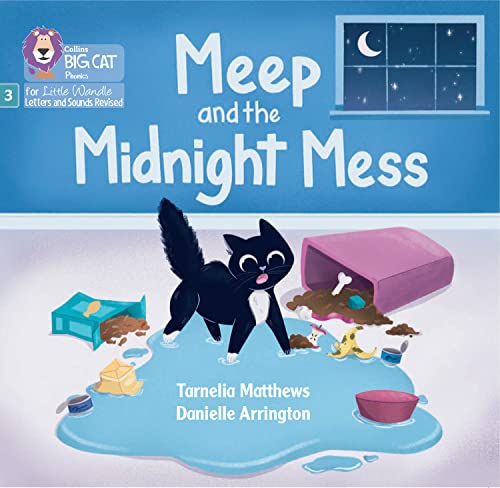 Beispielbild fr Meep and the Midnight Mess: Phase 3 Set 2 (Big Cat Phonics for Little Wandle Letters and Sounds Revised) zum Verkauf von WeBuyBooks 2