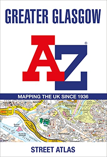 9780008560430: Greater Glasgow A-Z Street Atlas