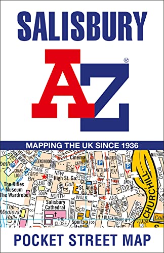 Beispielbild fr Salisbury A-Z Pocket Street Map zum Verkauf von Blackwell's