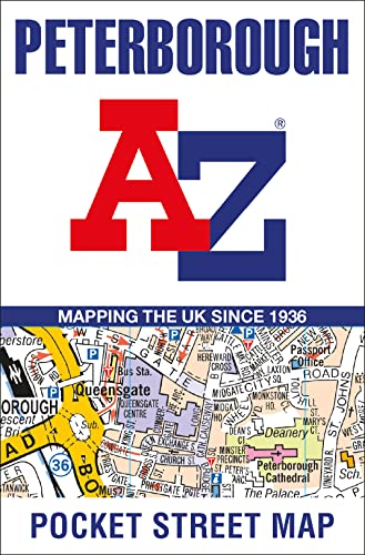 Beispielbild fr Peterborough A-Z Pocket Street Map zum Verkauf von Blackwell's