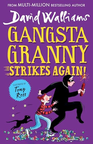 Beispielbild fr Gangsta Granny Strikes Again!: The amazing sequel to GANGSTA GRANNY, a funny illustrated children  s book from the bestselling author of SPACEBOY. Now a BBC1 Special. zum Verkauf von WorldofBooks