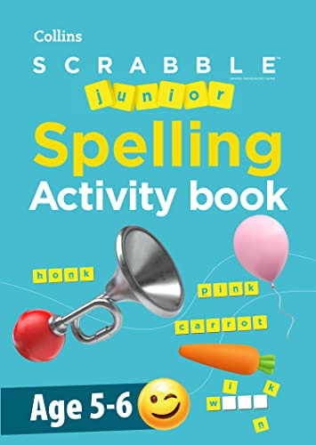 Stock image for SCRABBLE? Junior Spelling Activity Book Age 5-6 for sale by Blackwell's