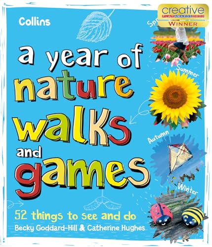 Imagen de archivo de A Year of Nature Walks and Games: 52 things to see and do a la venta por AwesomeBooks
