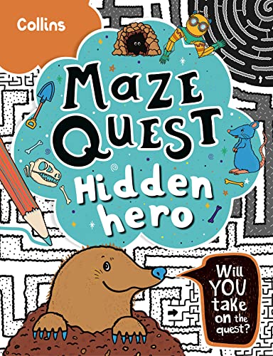 9780008599584: Hidden Hero: Solve 50 mazes in this adventure story for kids aged 7+