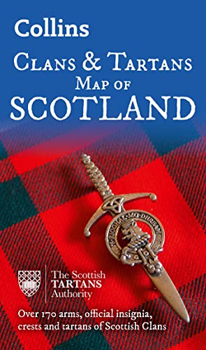 Beispielbild fr Collins Scotland Clans and Tartans Map zum Verkauf von Blackwell's