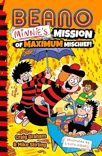 Stock image for Beano Minnies Mission of Maximum Mischief: Book 7 in the official illustrated series for children  perfect for funny kids aged 7, 8, 9 and 10  brand new for Christmas 2023 (Beano Fiction) [Paperba for sale by Lakeside Books