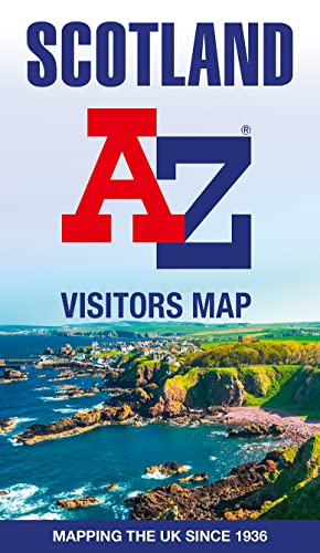 Beispielbild fr Scotland A-Z Visitors Map zum Verkauf von Blackwell's