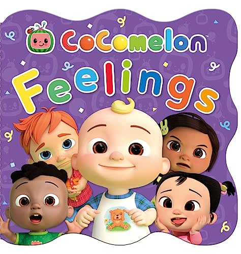 Beispielbild fr Official CoComelon: Feelings: Discover feelings and emotions with JJ and friends in this fun, early-learning illustrated board book for children aged 1, 2, 3 and 4 years zum Verkauf von WorldofBooks