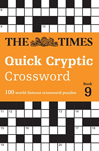 9780008618032: Times Quick Cryptic Crossword Book 9: 100 world-famous crossword puzzles