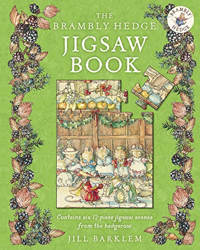 Imagen de archivo de The Brambly Hedge Jigsaw Book: This fantastic new illustrated puzzle book takes readers through the seasons and includes the classic story! The perfect gift for kids! a la venta por WorldofBooks