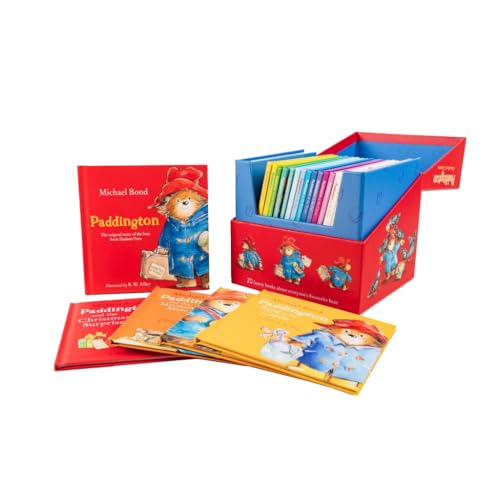 Stock image for Paddington Classic Story Collection 20 Books Box Set (Paddington, At the Zoo , at St Paul's, the Marmalade Maze, at the Palace , The Tower , the Grand Tour, At The Carnival & More) for sale by Books Puddle