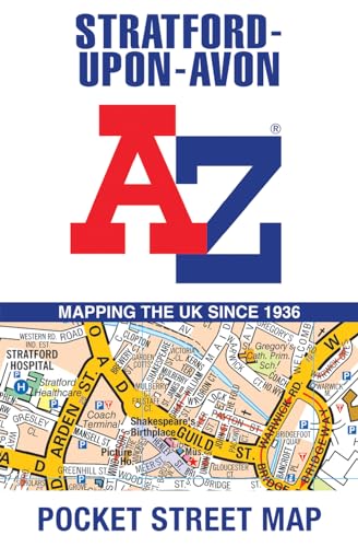 Stock image for Stratford-Upon-Avon A-Z Pocket Street Map for sale by Blackwell's