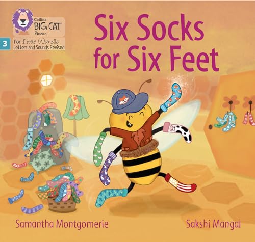 Beispielbild fr Six Socks for Six Feet: Phase 3 Set 1 (Big Cat Phonics for Little Wandle Letters and Sounds Revised) zum Verkauf von WorldofBooks