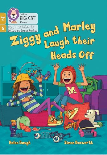 9780008668662: Ziggy and Marley Laugh Their Heads Off: Phase 5 Set 4 (Big Cat Phonics for Little Wandle Letters and Sounds Revised – Age 7+)