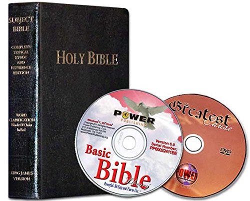 9780012563588: The Famous Subject Bible: Complete Topical Study Bible & Reference Edition (Holy Bible, King James Version KJV, Large Print, Words of Christ in Red, Inline Definitions)