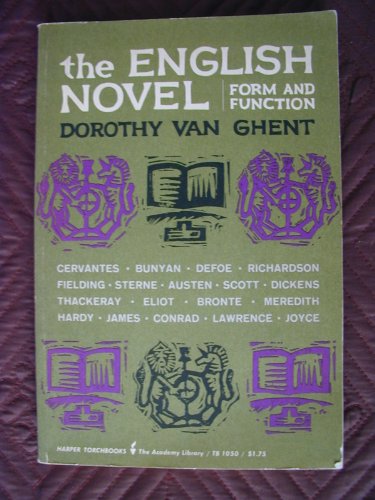 9780013165323: The English Novel : Form and Function