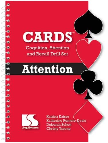 Stock image for Cards: Cognition, Attention and Recall Drill Set: Attention for sale by Save With Sam