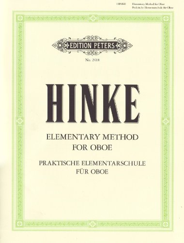 9780014011209: Praktische Elementarschule fr Oboe / Elementary Method for Oboe