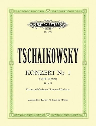 Beispielbild fr Piano Concerto No. 1 in B flat minor Op. 23 (Piano Duet) (Edition Peters) zum Verkauf von WeBuyBooks