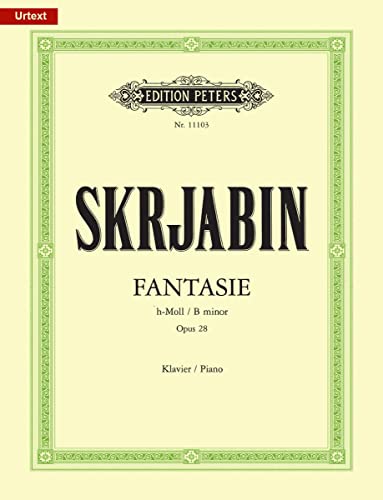 Stock image for Scriabin: Fantasie, Op. 28 for sale by GF Books, Inc.