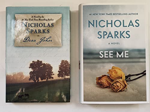 Stock image for 2 Nicholas Sparks Books! 1) Dear John 2) See Me for sale by GoldBooks