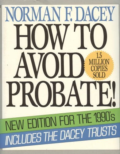 9780020081814: How to avoid probate!