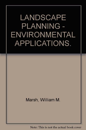 9780020104025: LANDSCAPE PLANNING - ENVIRONMENTAL APPLICATIONS.