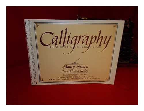 Imagen de archivo de Calligraphy: The Study of Letterforms-Italic/390053 a la venta por BooksRun