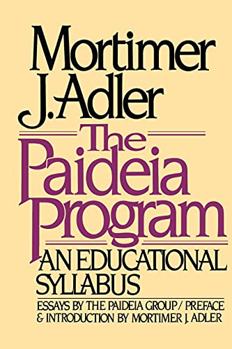 9780020130406: Paideia Program: An Educational Syllabus