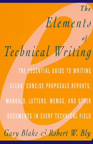 Beispielbild fr Elements of Technical Writing (Elements of Series) zum Verkauf von WorldofBooks