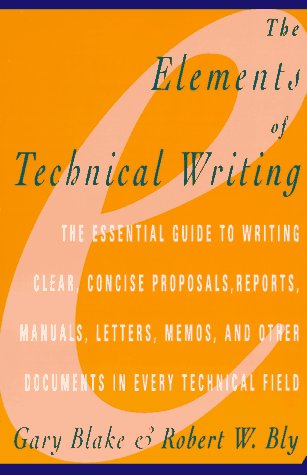 9780020130857: Elements of Technical Writing (Elements of Series)