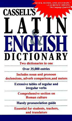 Beispielbild fr Cassell's Concise Latin-English, English-Latin Dictionary zum Verkauf von SecondSale