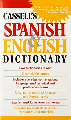 9780020136903: Dic Cassell's Spanish and English Dictionary