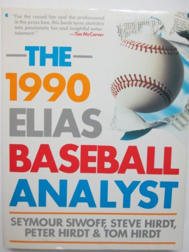 Beispielbild fr Elias 1990 Baseball Analyst zum Verkauf von Better World Books