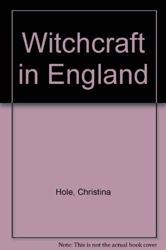 9780020288602: Witchcraft in England