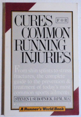 9780020296003: Cures for Common Running Injuries