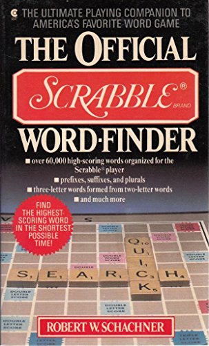 9780020298021: The Official Scrabble Word-Finder