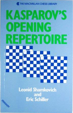 Stock image for Kasparov's Opening Repertoire (The Macmillan Chess Library) for sale by HPB-Red