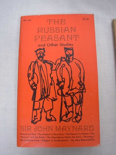 9780020346203: Russian Peasant and Other Studies