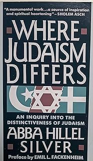 Stock image for WHERE JUDAISM DIFFERS: AN INQUIRY INTO THE DISTINCTIVENESS OF JUDAISM (AKA differed) for sale by WONDERFUL BOOKS BY MAIL